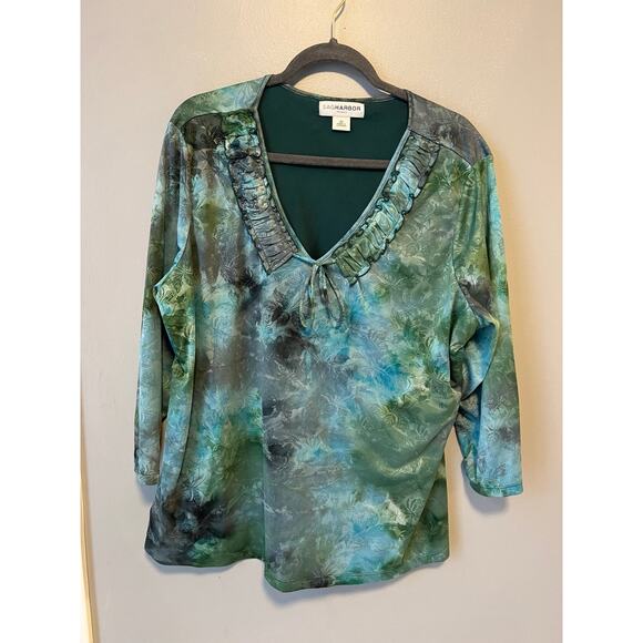 Sag Harbor Mesh Fairy Core Top - Picture 1 of 3